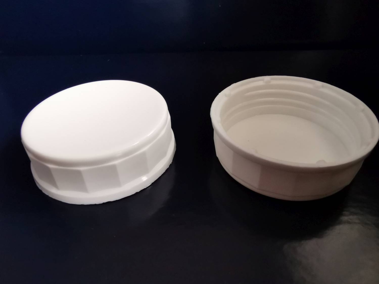 PE-46 fehér betétes kupak + Pe hablemez