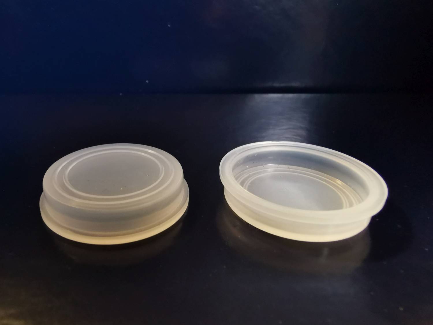 átmérő 30 natúr pattintós kupak - új-